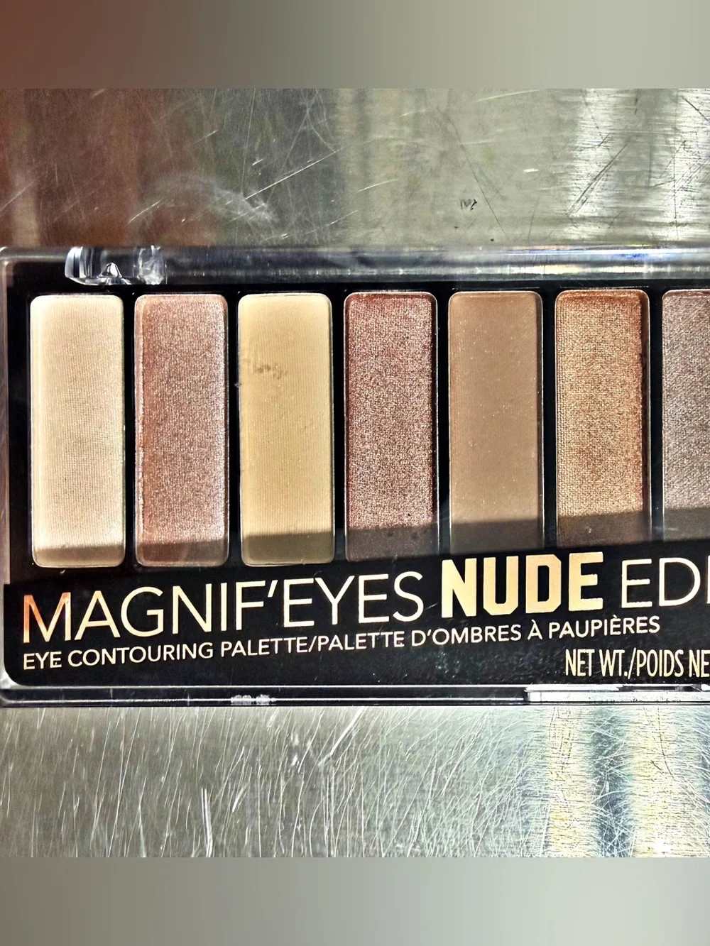 RIMMEL Magnif'Eyes NUDE EDITION Eye Contouring 12 Eyeshadow Palette ~ NEW